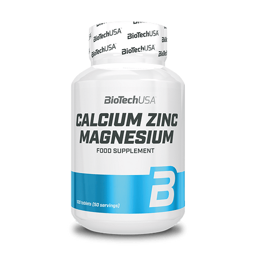 Calcium Zinc Magnesium - 100 tablets