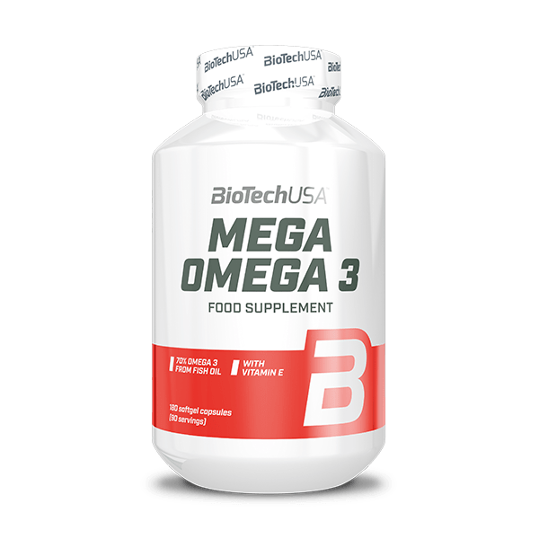 Mega Omega 3 - 180 softgel capsules