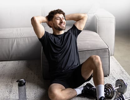 For after training, when it matters