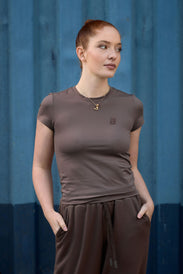TIMELESS womens compressive T-shirt