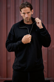 CORE men's half-zip sweatshirt