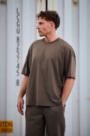 Boxy oversized men's t-shirt
