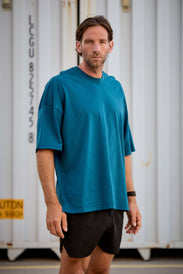 Boxy oversized men's t-shirt