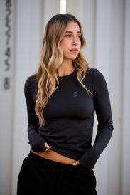 TIMELESS womes compressive long sleeve top