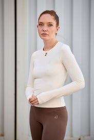 TIMELESS womes compressive long sleeve top