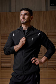 ACTIVE MEN'S ZIP-UP HOODIE