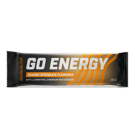 ENERGY BAR WITH L-CARNITINE, CHROMIUM, VITAMINS AND FRUIT JELLY