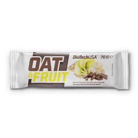 Oat bar in different flavors with fruits and seeds covered with chocolate or yogurt.