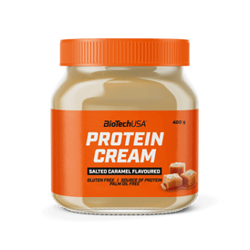 The BioTechUSA Protein Cream is made with whey protein and is a great gluten-free alternative when you're craving something sweet.