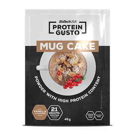 High-protein mug cake powder.