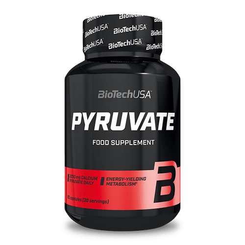 Pyruvate – Food supplement capsule with calcium pyruvate – BioTechUSA ...