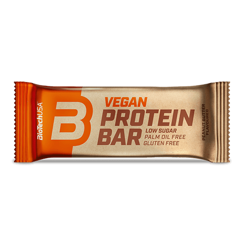 BioTechUSA Vegan Protein Bar is a lactose- and gluten-free protein bar with protein from plant-based protein sources, delicious chocolate covering.