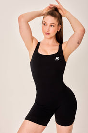SEAMLESS SHAPING women's short jumpsuit