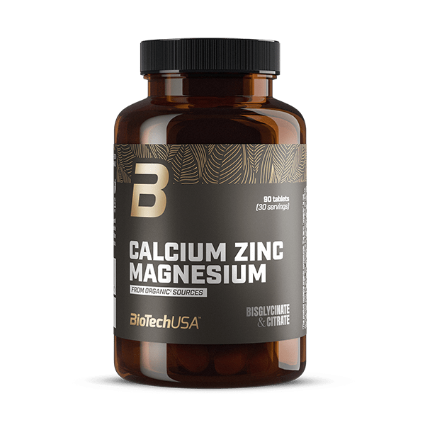 Calcium Zinc Magnesium from organic sources - 90 tablets