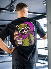 Limited edition unisex oversized t-shirt (Cinnamon-plum)