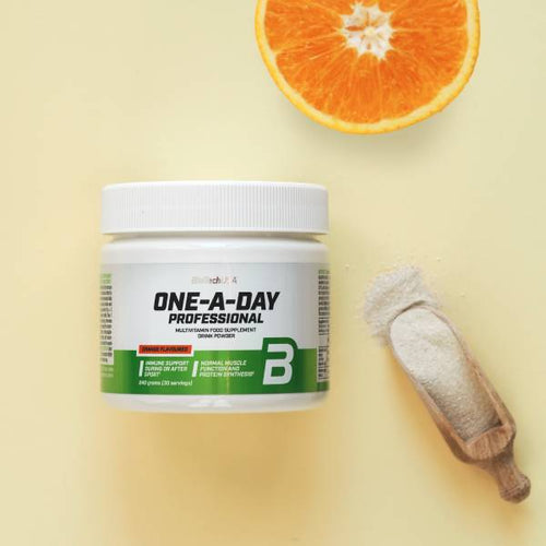 One-A-Day Professional multivitamin drink powder, 240 g - BioTechUSA ...