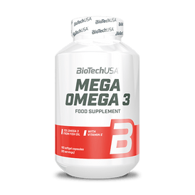 Mega Omega 3 - 180 softgel capsules - BioTechUSA