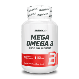 Mega Omega 3 - 90 softgel capsules - BioTechUSA
