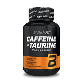 Caffeine + Taurine - 60 capsules BioTechUSA