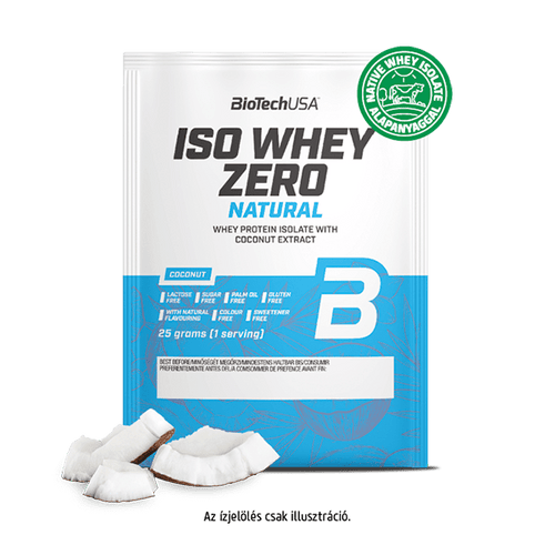 Iso Whey Zero Natural whey protein isolate based beverage powder - 25 g