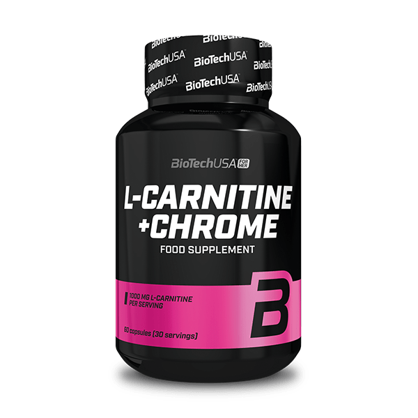 L-Carnitine + Chrome - 60 capsules