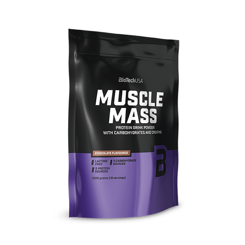 Muscle Mass carbohydrate and protein beverage powder - 1000 g