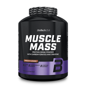 Muscle Mass carbohydrate and protein beverage powder – BioTechUSA
