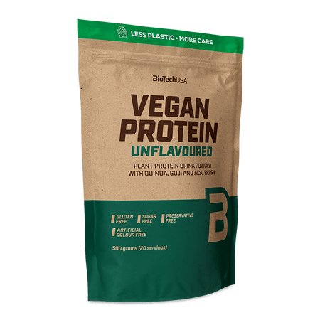 Boho Unflavoured Organic Vegan Protein Powder Blend 1kg - 57 Servings