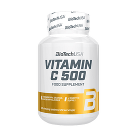 Vitamin C 500 chewable tablet – BioTechUSA