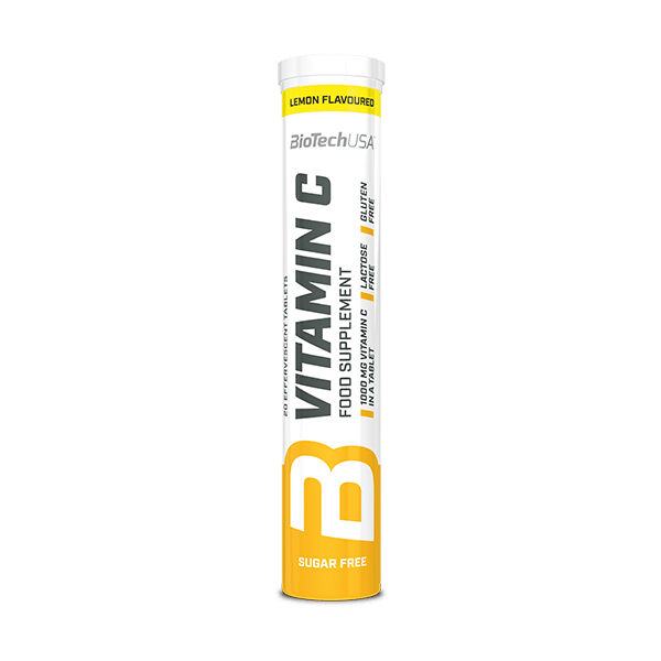 Vitamin C effervescent tablets - 20 pieces
