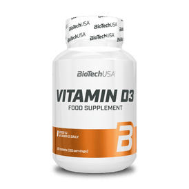Vitamin D3 - 120 tablets - BioTechUSA